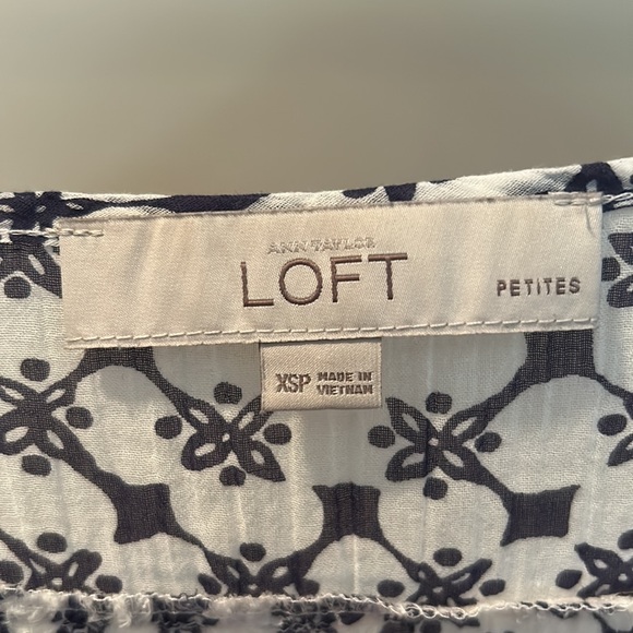 LOFT petite woven blouse - Picture 3 of 4
